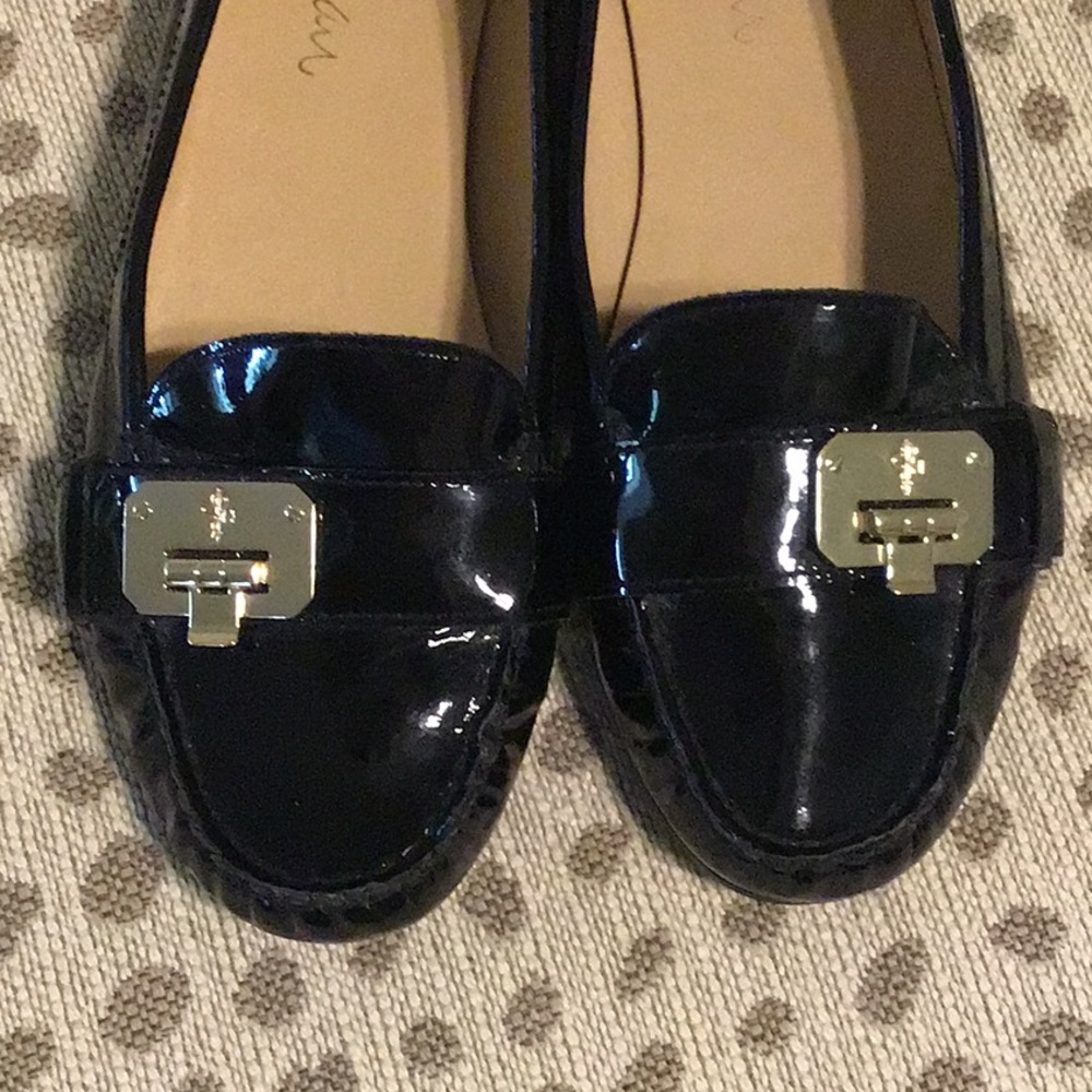 Cole Haan black patent leather shoes